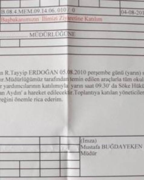 MİLLİ EĞİTİMİ MÜDÜRÜ MÜ, AKP İLÇE BAŞKANI MI?