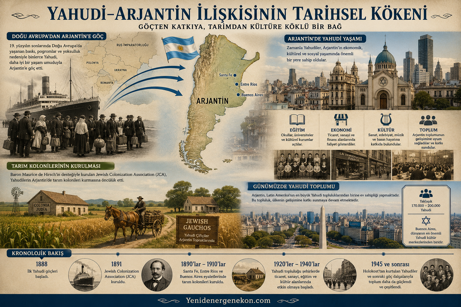 Yahudilerin Arjantin Sevgisi