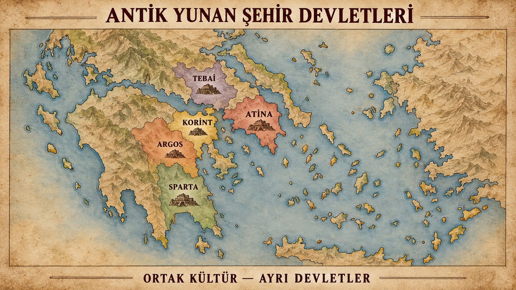 19. Yüzyıldan önce “Yunanistan” diye bir Devlet Olmamıştı