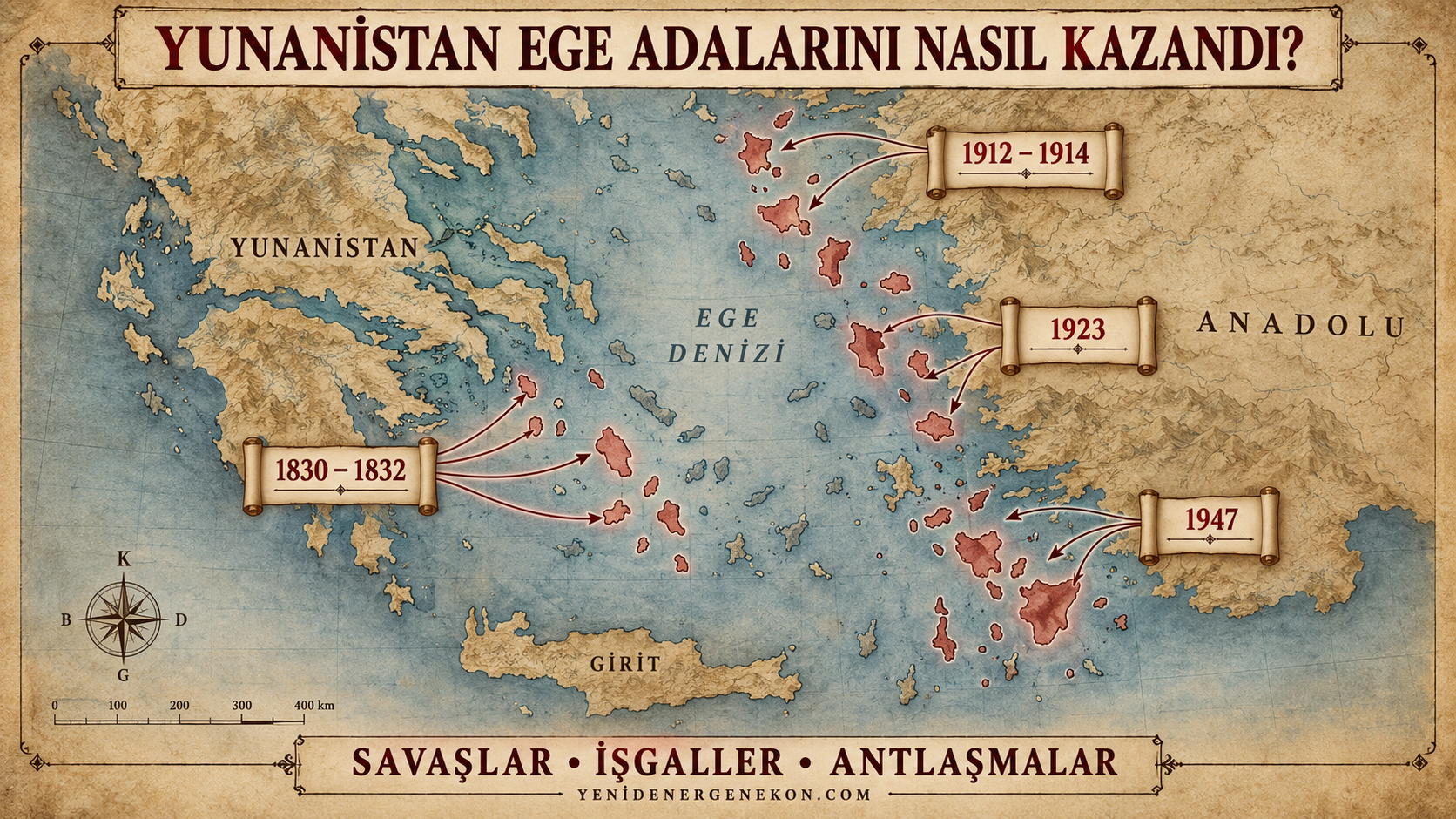 Yunanistan Ege Adalarını Nasıl Kazandı?