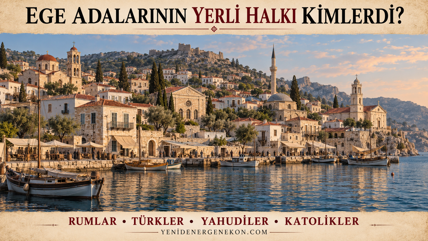 Ege Adalarının Yerli Halkı Kimlerdi?